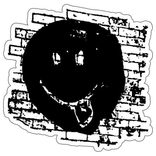'City of Infinite Happiness Smiley Face' Sticker