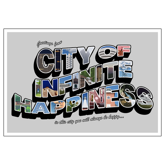 'City of Infinite Happiness: Volume 1' Postcard