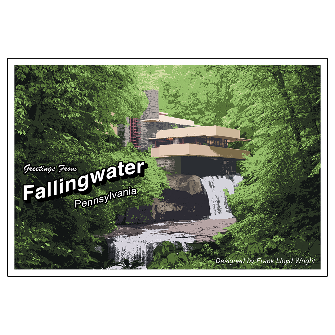 'Fallingwater' Postcard