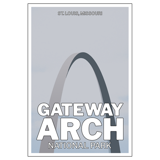 'Gateway Arch National Park' Poster
