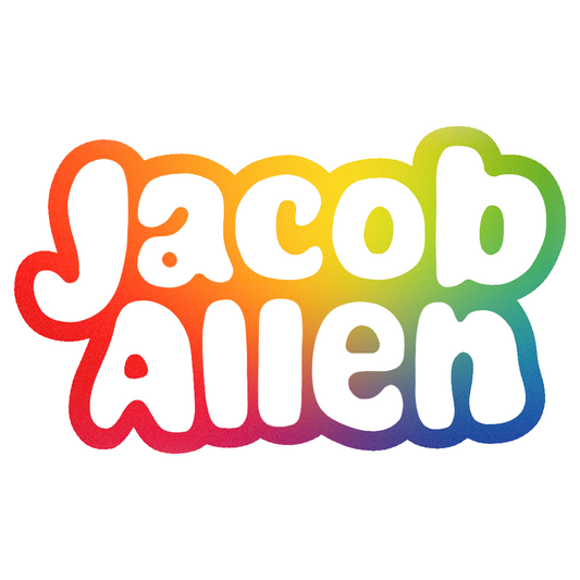 'Jacob Allen Art' Logo Sticker