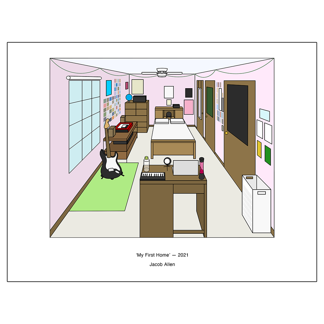 'My First Home' Print