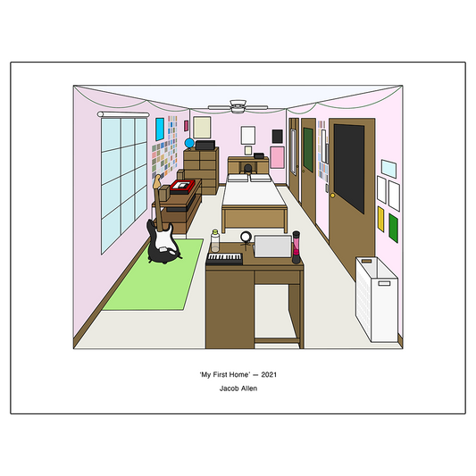 'My First Home' Print