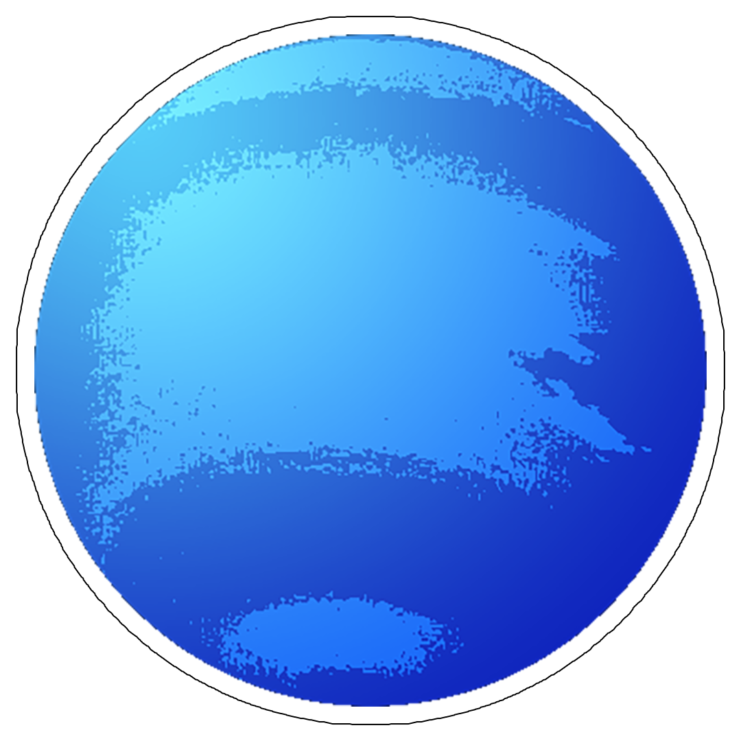 'Neptune' Sticker
