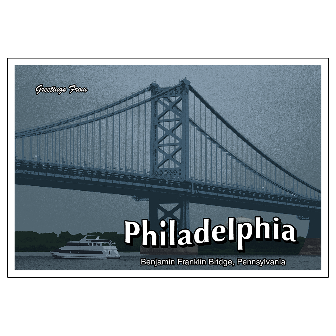 'Philadelphia' Postcard