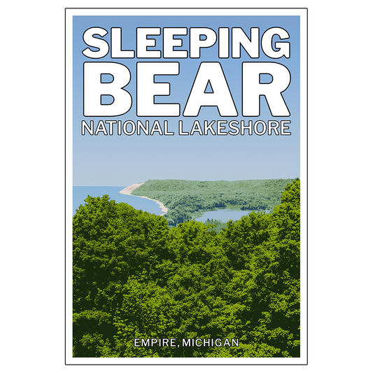 'Sleeping Bear National Lakeshore' Poster